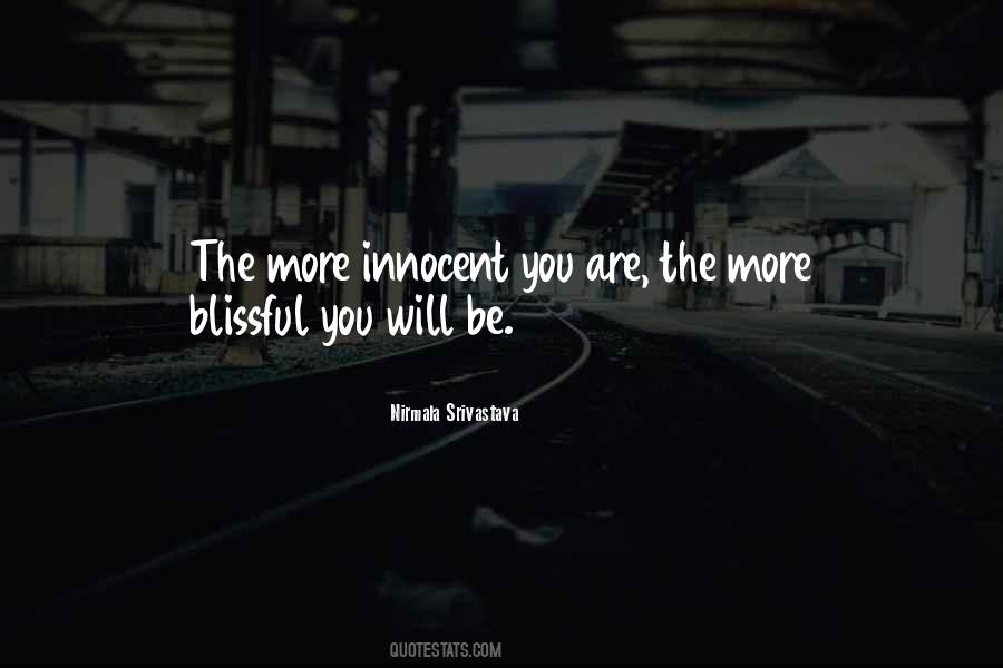I Am Innocent Love Quotes #277348