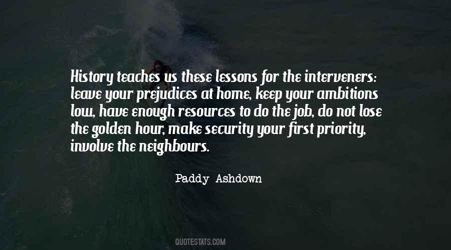 Your Security Is Our Priority Quotes #1194087