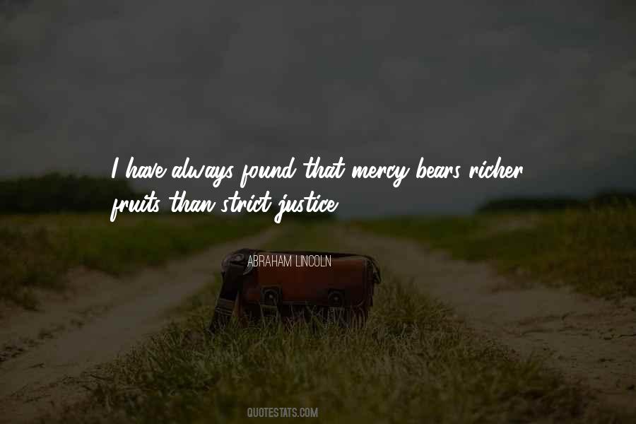 Abraham Lincoln Mercy Quotes #1201265