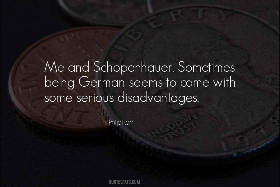 Schopenhauer German Quotes #40916