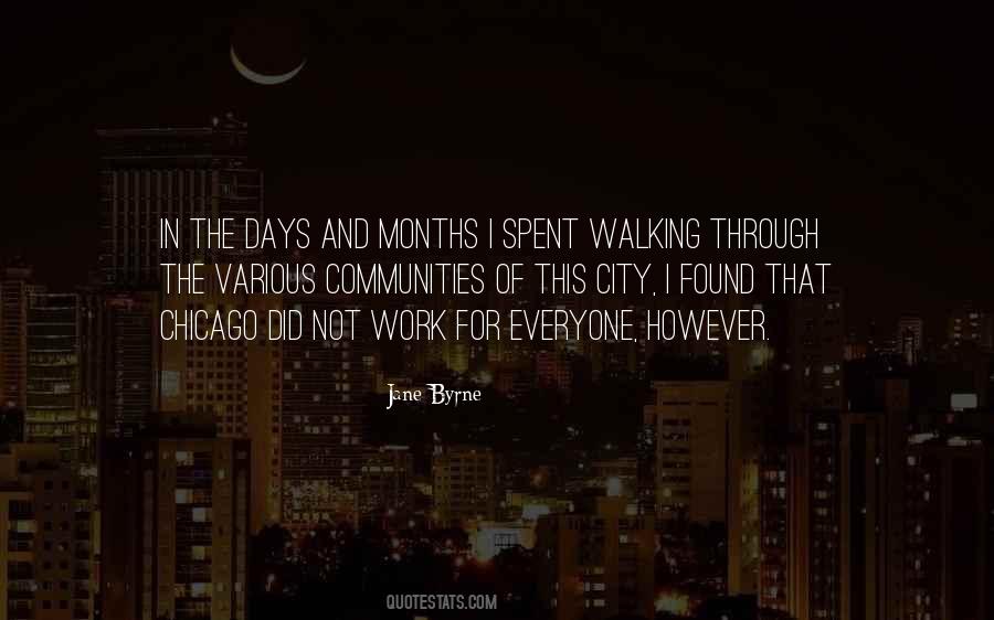Quotes About Walking In The City #1618079