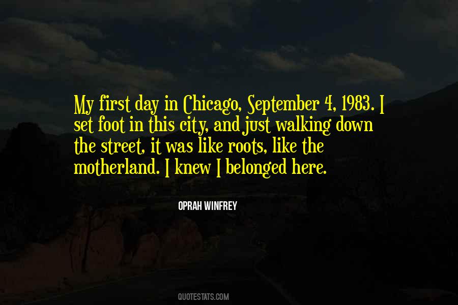 Quotes About Walking In The City #29520