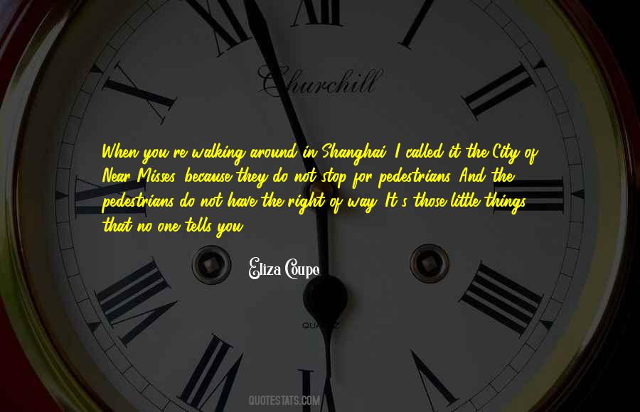 Quotes About Walking In The City #945196