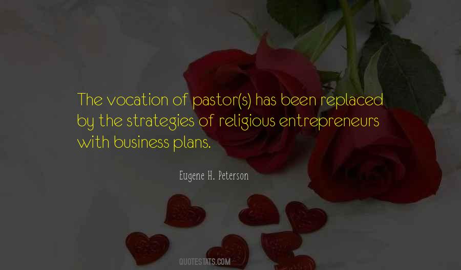 Eugene Peterson Pastor Quotes #618544