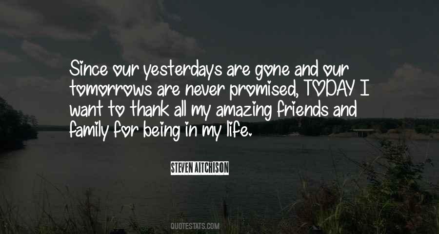 Thank You For Being In Your Life Quotes #1225978