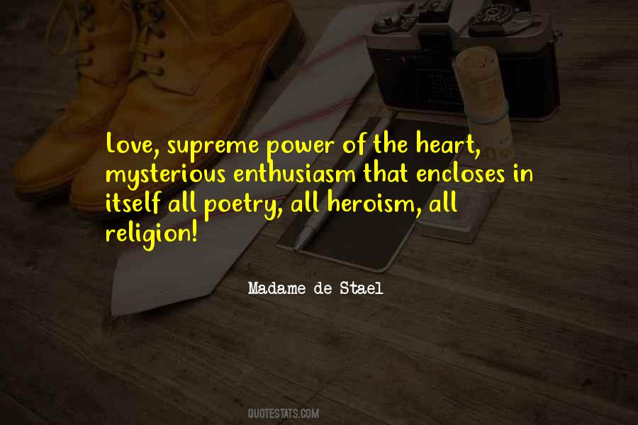 Quotes About Power Of Heart #428676