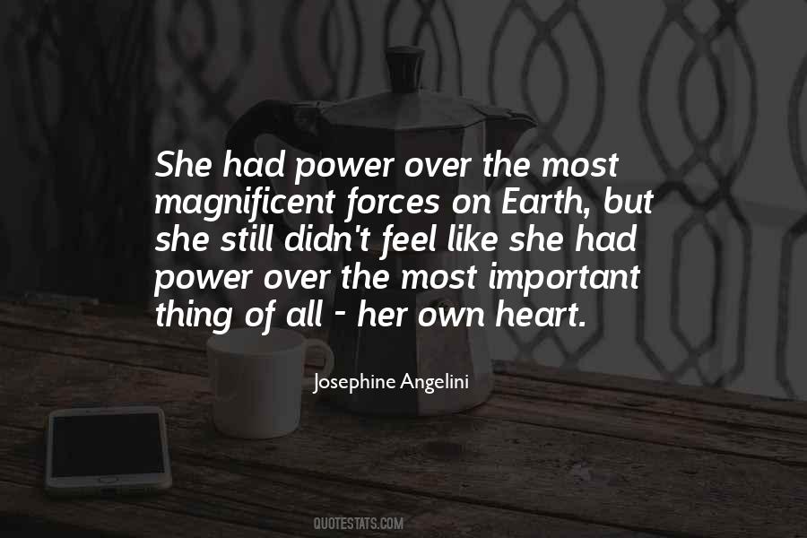 Quotes About Power Of Heart #866171