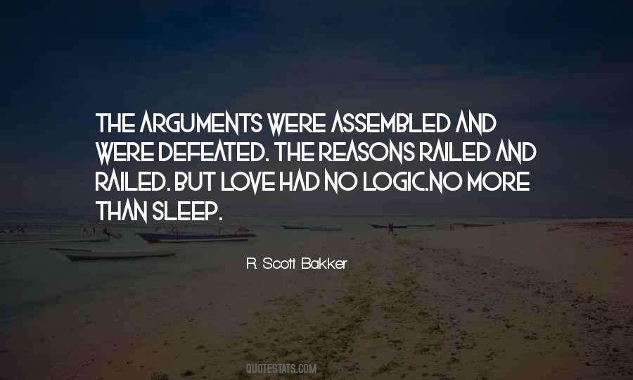 Logic Love Quotes #1082803