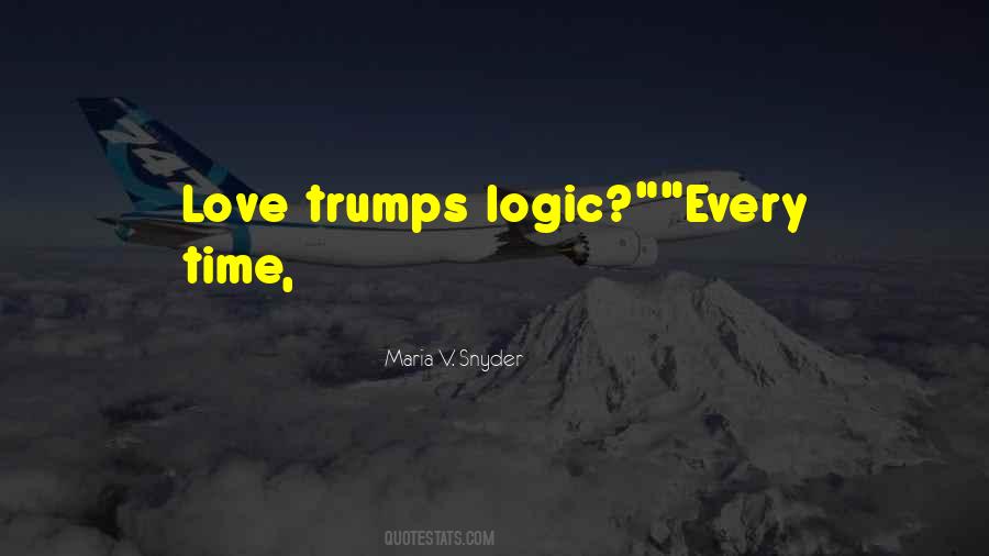 Logic Love Quotes #1470332