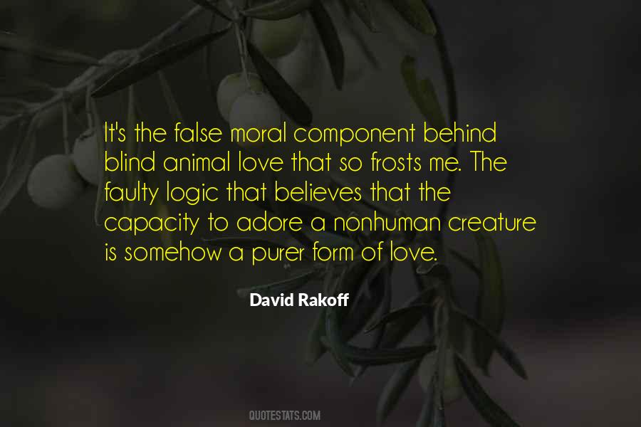 Logic Love Quotes #251762