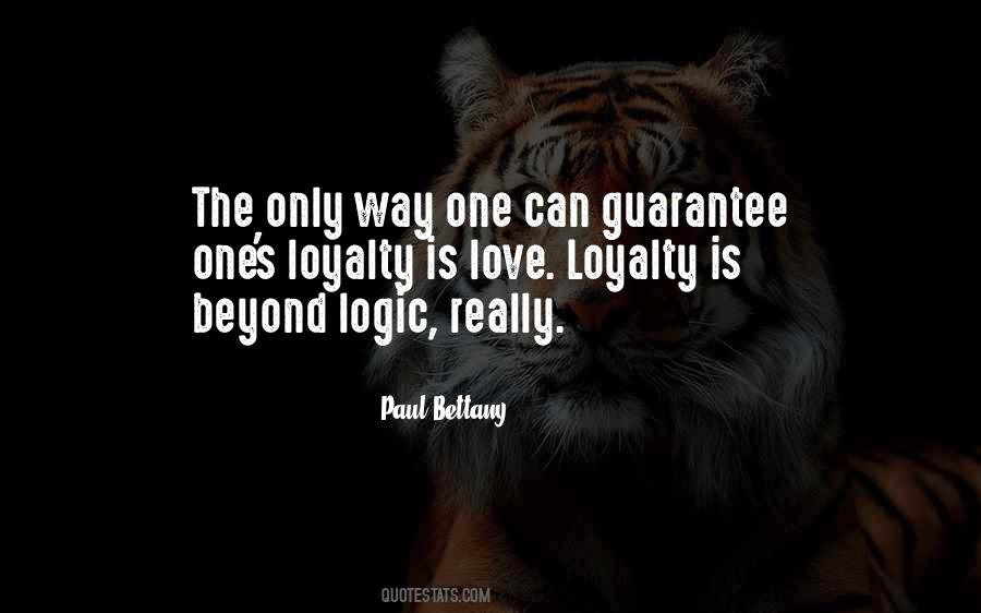 Logic Love Quotes #459651
