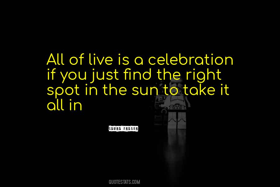 Find A Spot Quotes #1848960