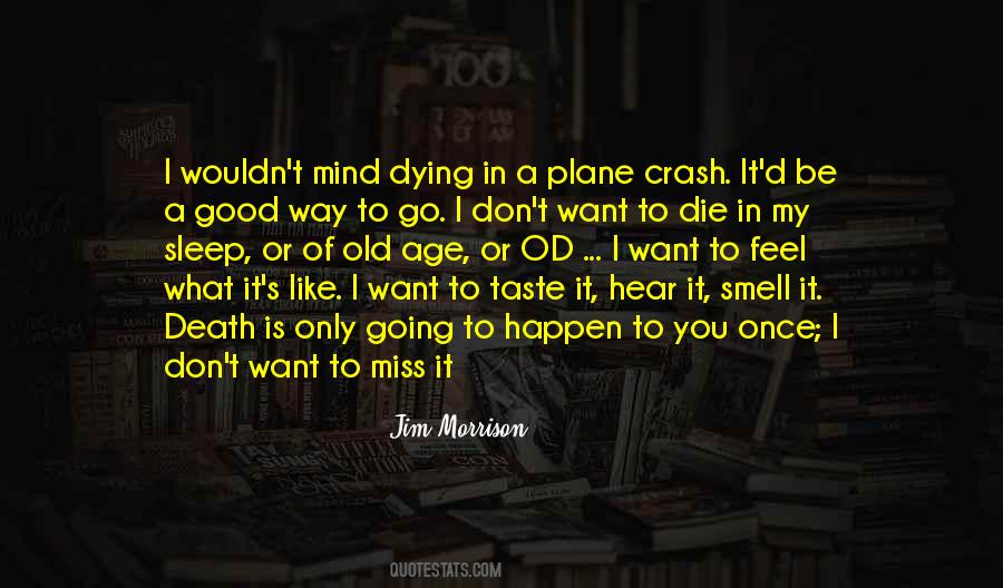 Don't Miss Me When I Die Quotes #940145