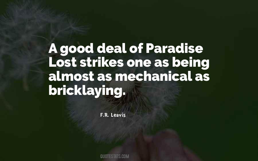 Lost Paradise Quotes #114327