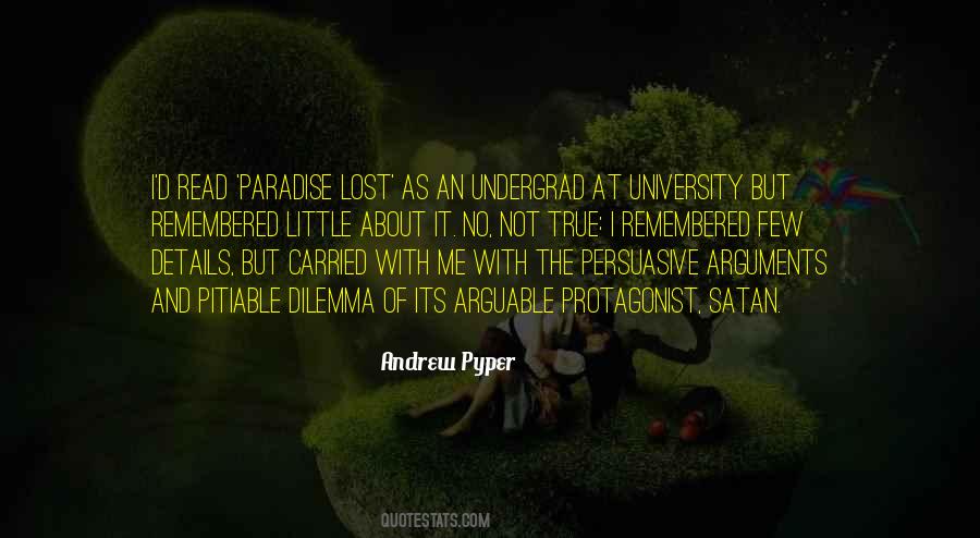 Lost Paradise Quotes #1603106