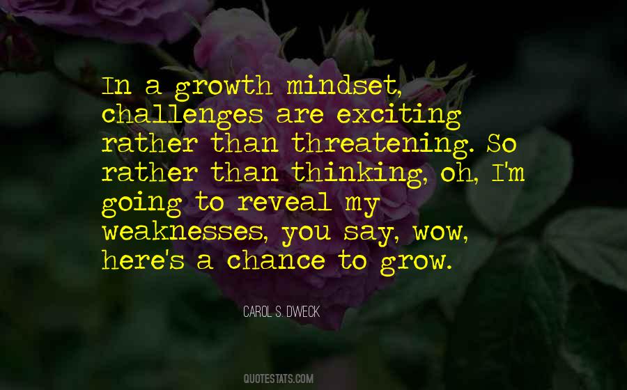 Growth Challenges Quotes #1529069
