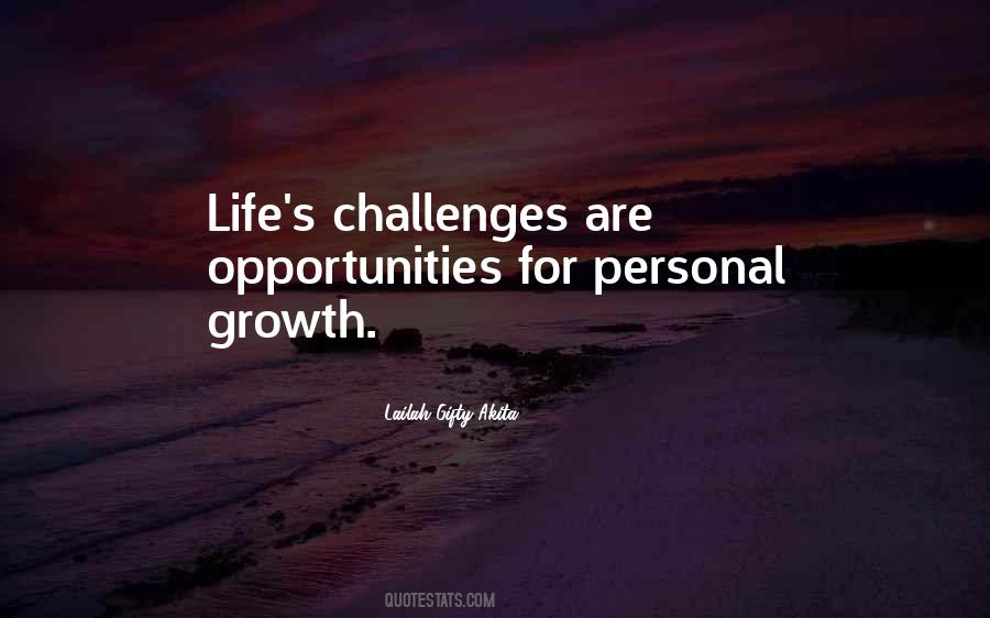 Growth Challenges Quotes #327570