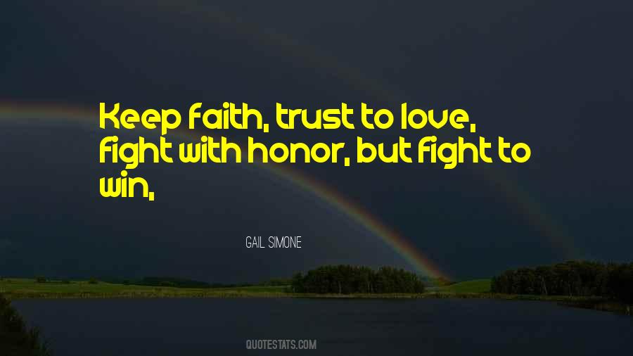 Winning Trust Quotes #1455429