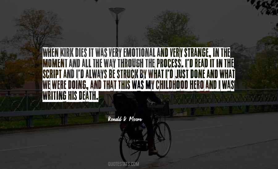 Childhood Hero Quotes #151865