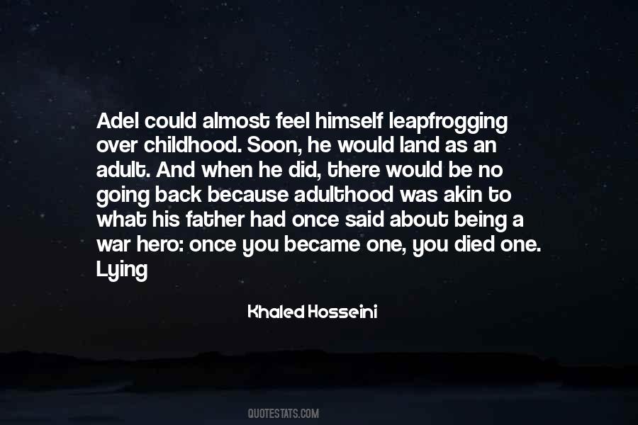 Childhood Hero Quotes #443849