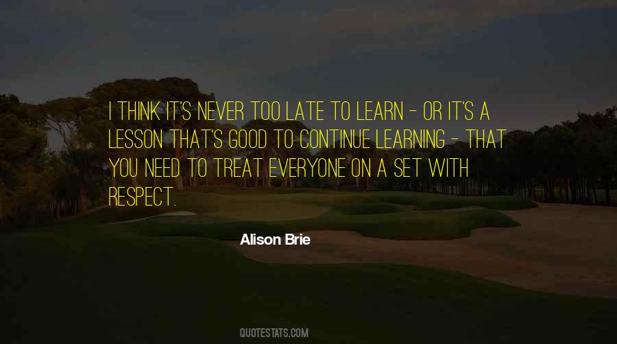 Learn Lesson Quotes #575130