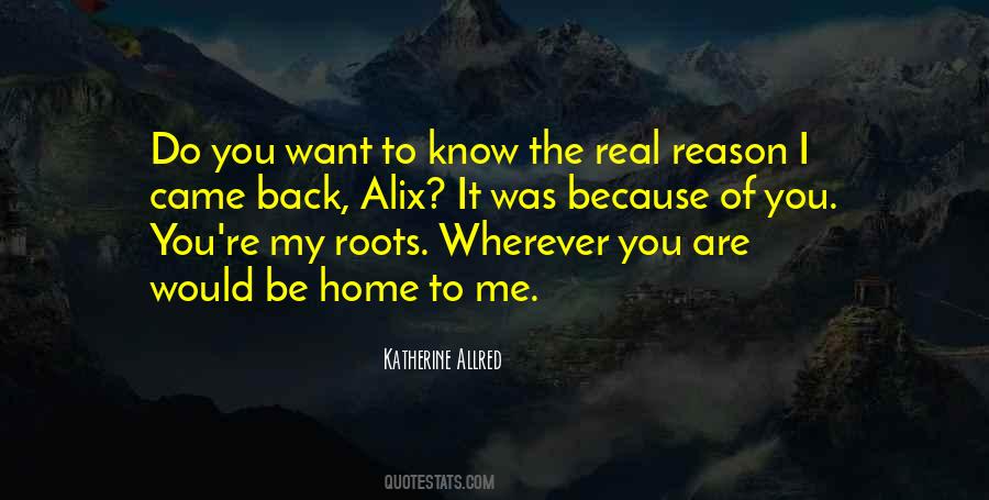 Back To My Roots Quotes #138094