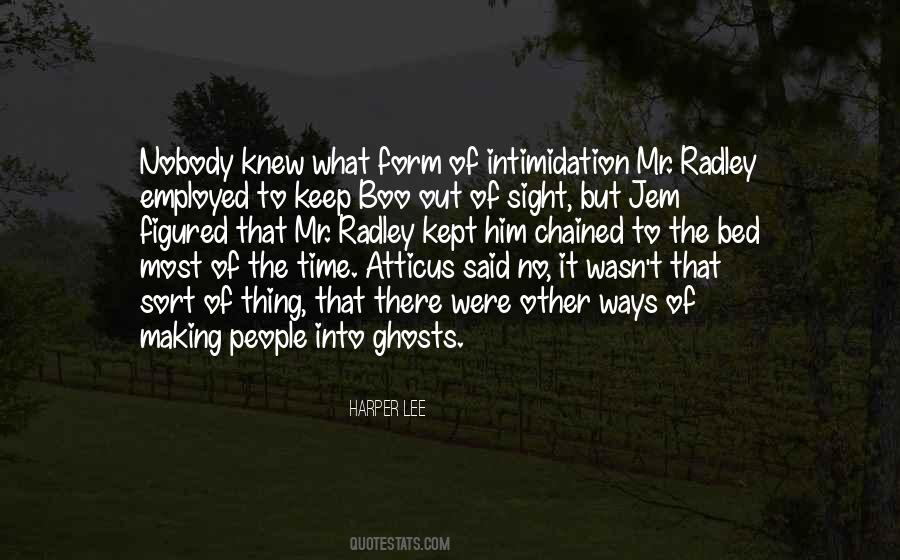 No Intimidation Quotes #1114604