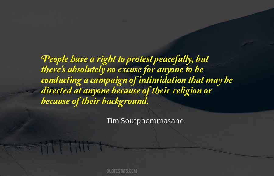 No Intimidation Quotes #771619