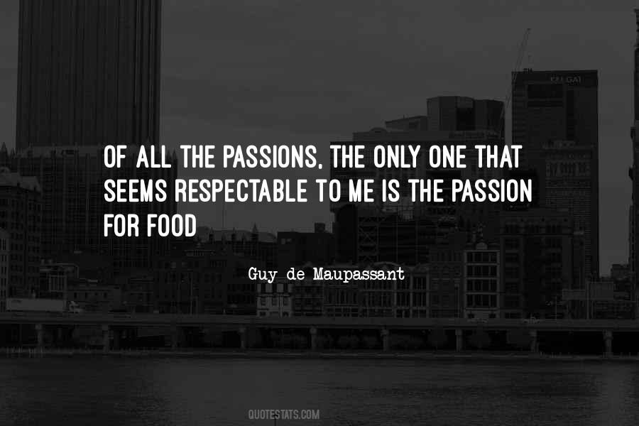 Passion Food Quotes #651508