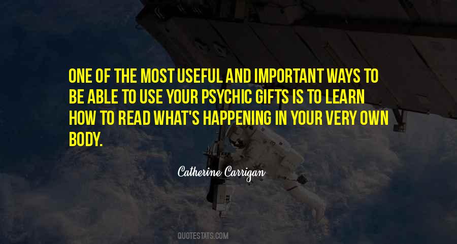 Gifts Are Not Important Quotes #1369335