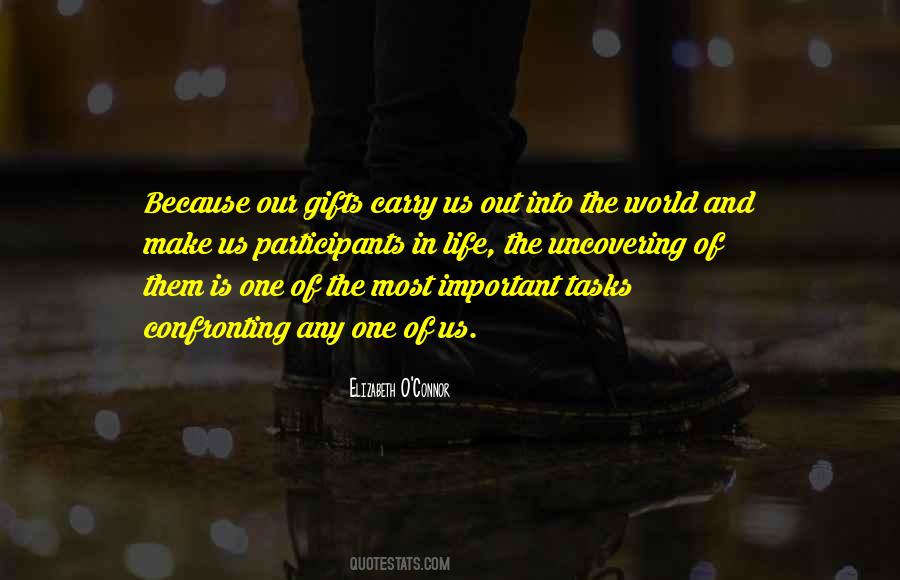 Gifts Are Not Important Quotes #620377