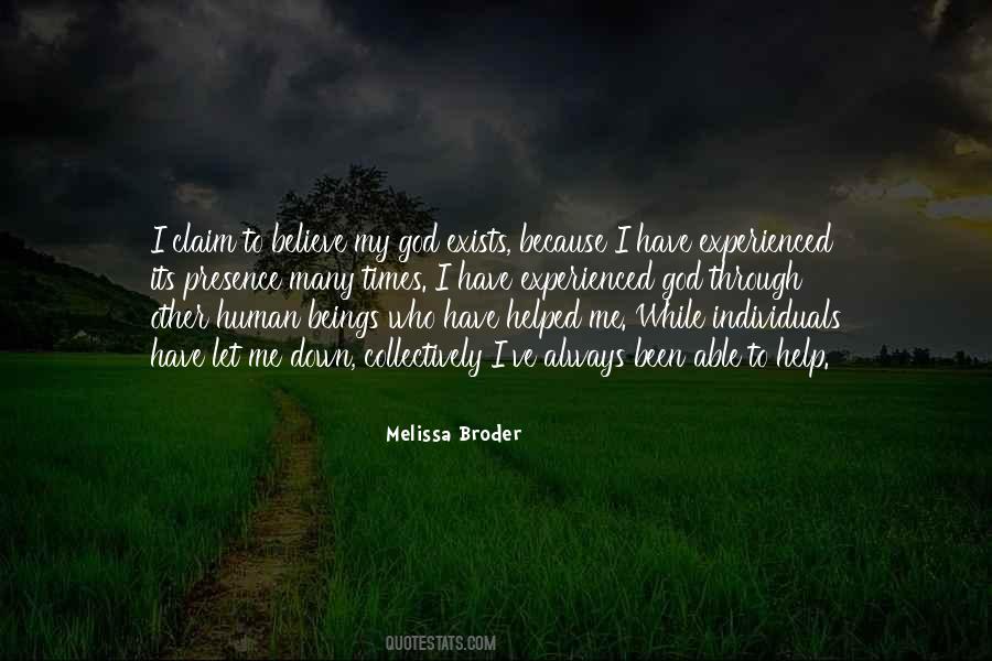 God Helped Me Quotes #1149758