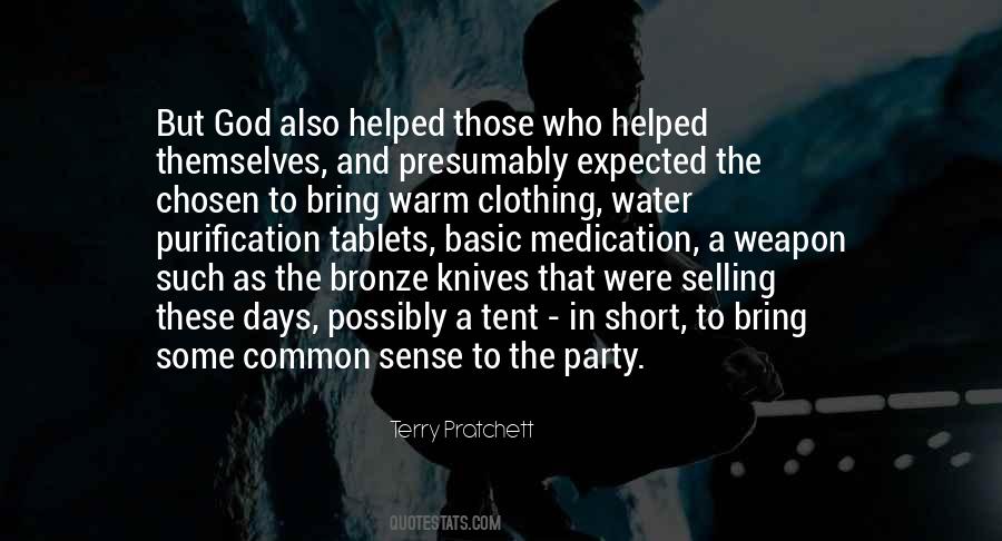 God Helped Me Quotes #1157618
