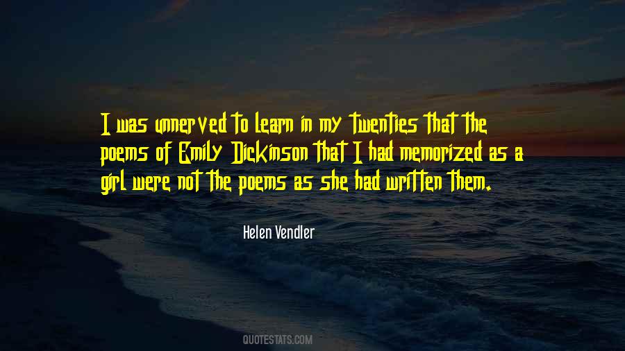 In My Twenties Quotes #1705567