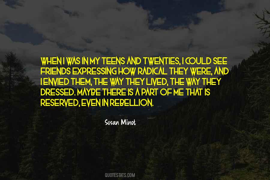 In My Twenties Quotes #93967