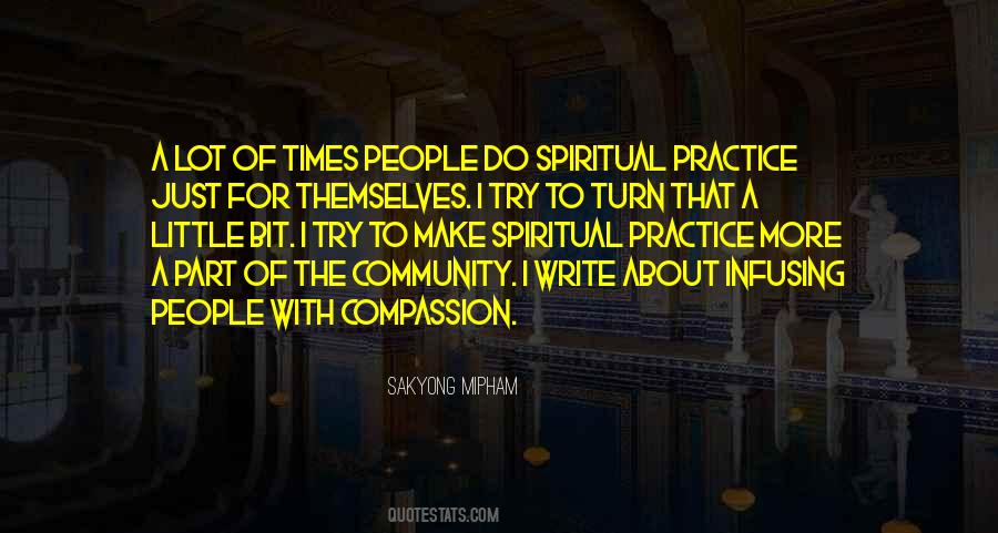 Spiritual Compassion Quotes #1679778