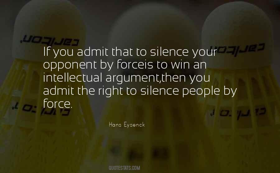 You Cant Win An Argument Quotes #506544