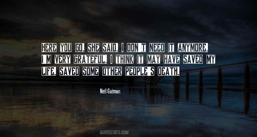 Don't Need You Anymore Quotes #378933