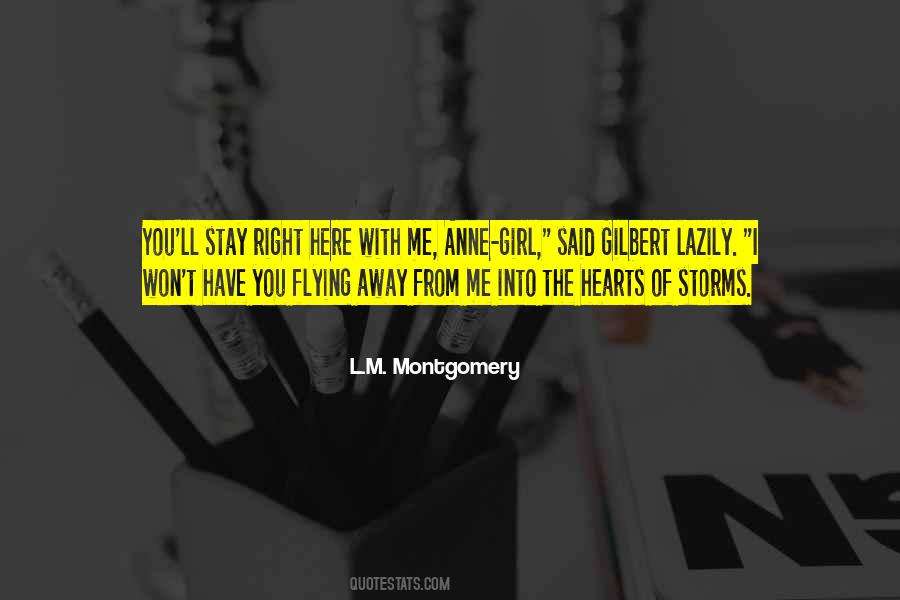 Anne With An E Gilbert Quotes #405736