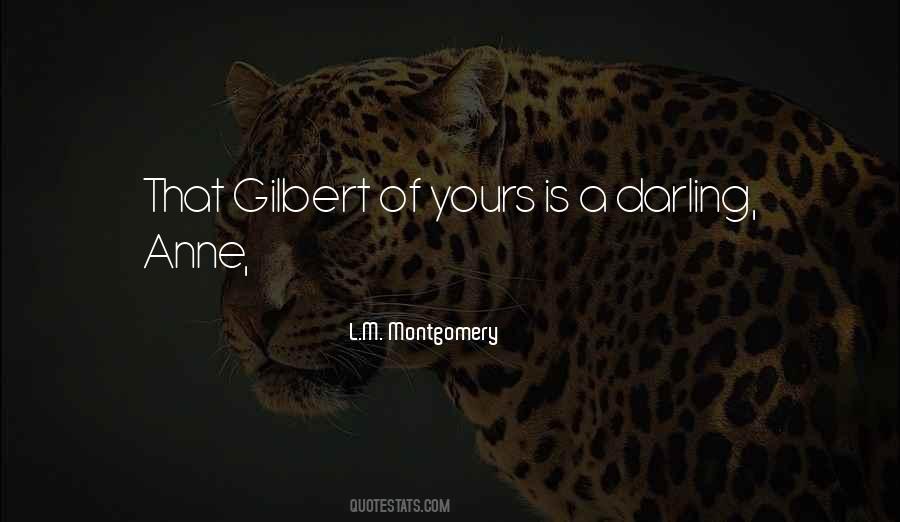 Anne With An E Gilbert Quotes #978265