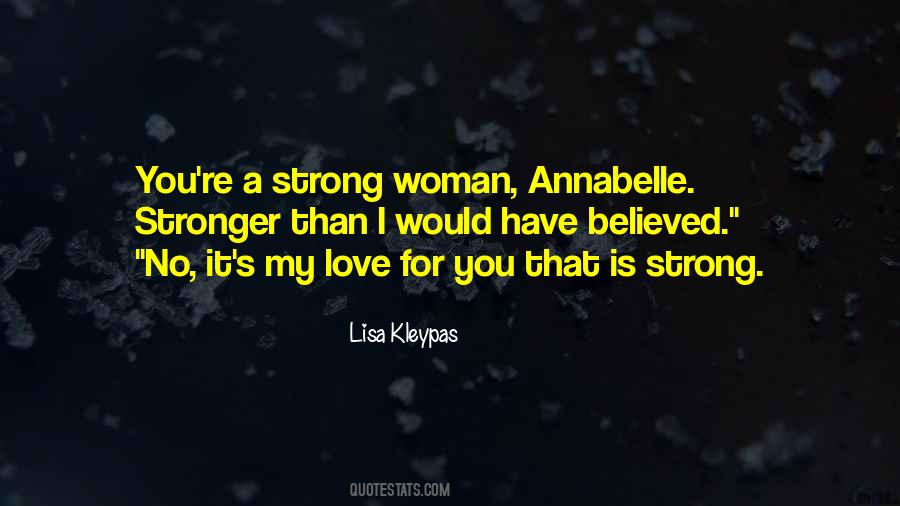 Is Strong Quotes #1277728