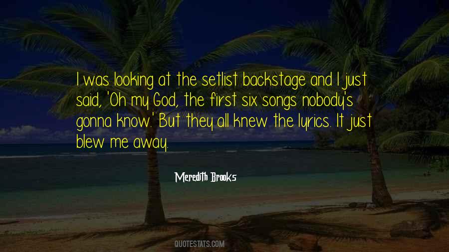 Songs And Lyrics Quotes #1320206