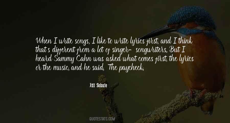 Songs And Lyrics Quotes #1344741