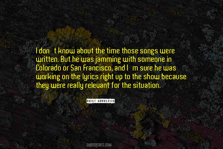 Songs And Lyrics Quotes #1854490