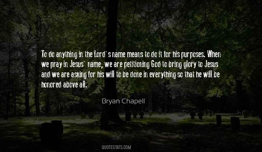 Glory To His Name Quotes #692454