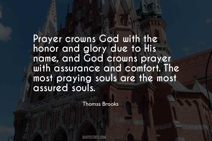 Glory To His Name Quotes #980358