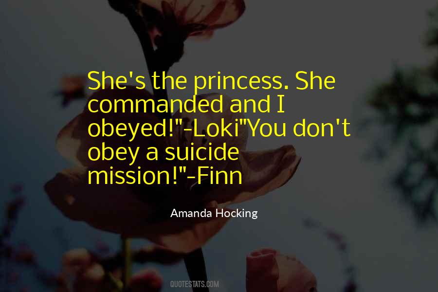 Don't Obey Quotes #288427 Don't Obey Quotes #288427