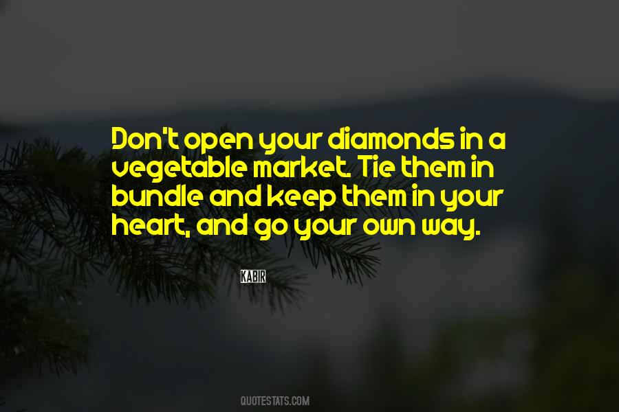 Don't Open Your Heart Quotes #30601