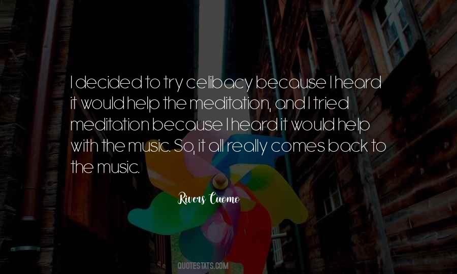 Quotes About Music And Meditation #1053040