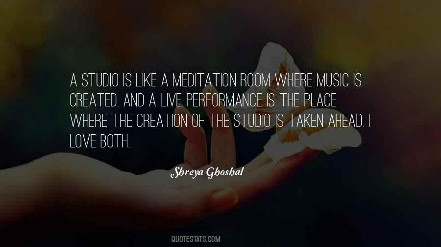 Quotes About Music And Meditation #1184642